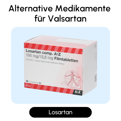 Alternative Medikamente für Valsartan