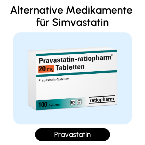 Alternative Medikamente für Simvastatin