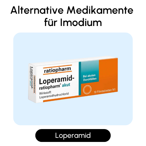 Alternative Medikamente für Imodium
