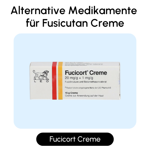 Alternative Medikamente für Fusicutan Creme
