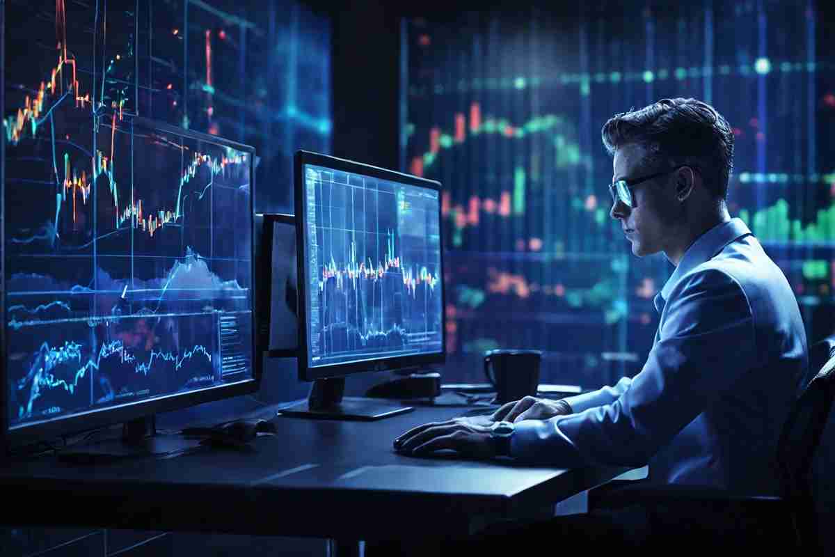man trading wearing glasses - How To Buy Copper Futures
