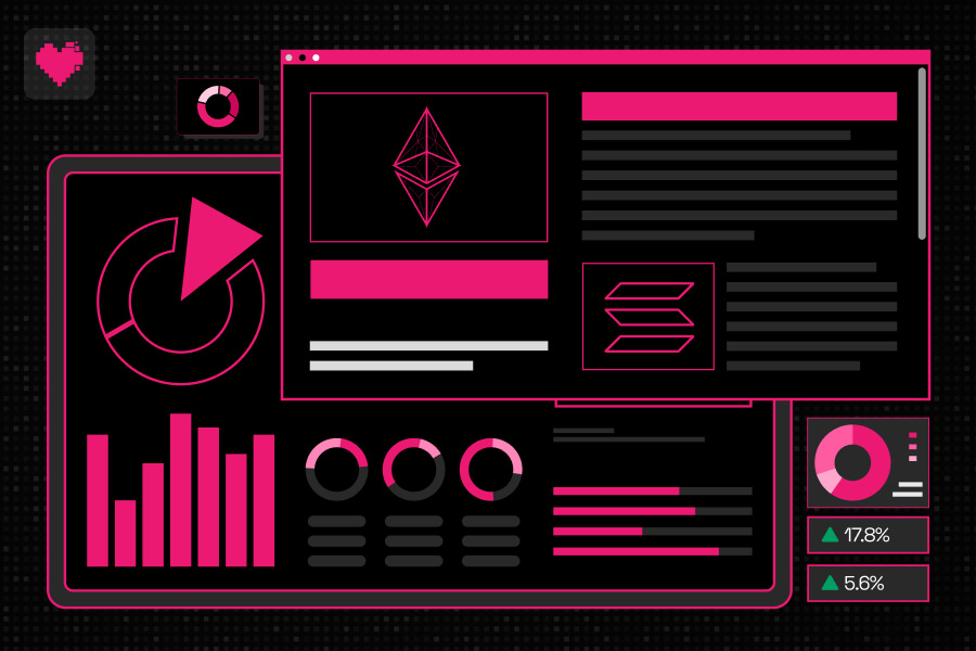 Cryptocurrency PR services dashboard and tools interface