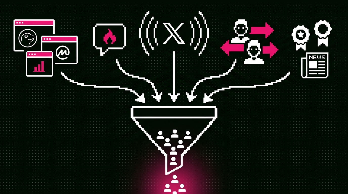 Token presale marketing comparison showing projects with and without presale agency support