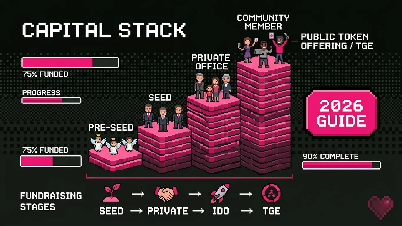 Crypto Fundraising Guide 2026: Strategies, Stages & Market Trends