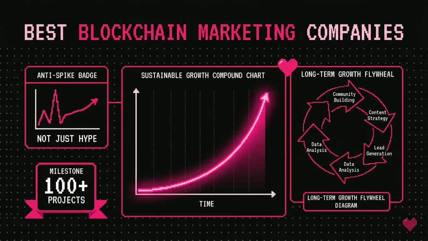 How the Best Blockchain Marketing Companies Build Sustainable Growth