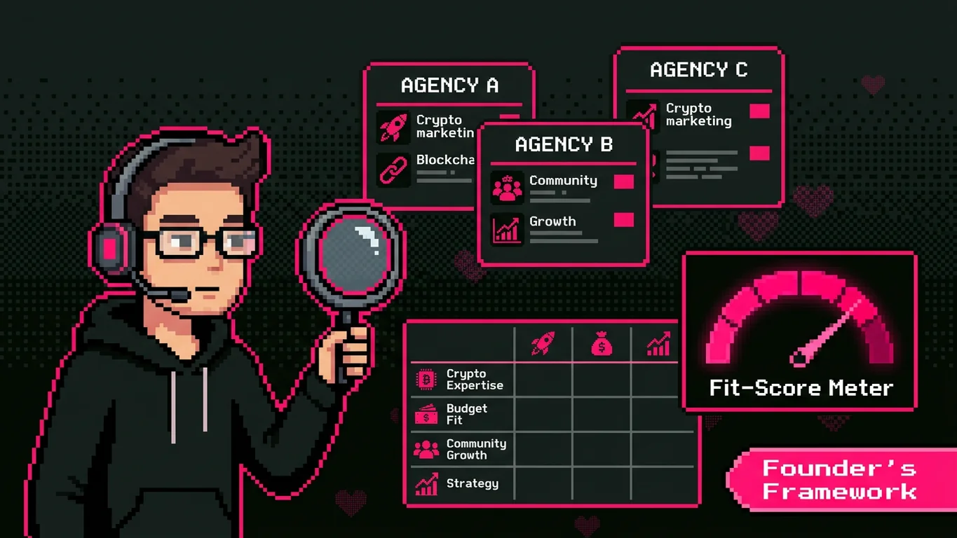 Finding the Right Marketing Agency for Your Crypto Project: A Founder's Framework