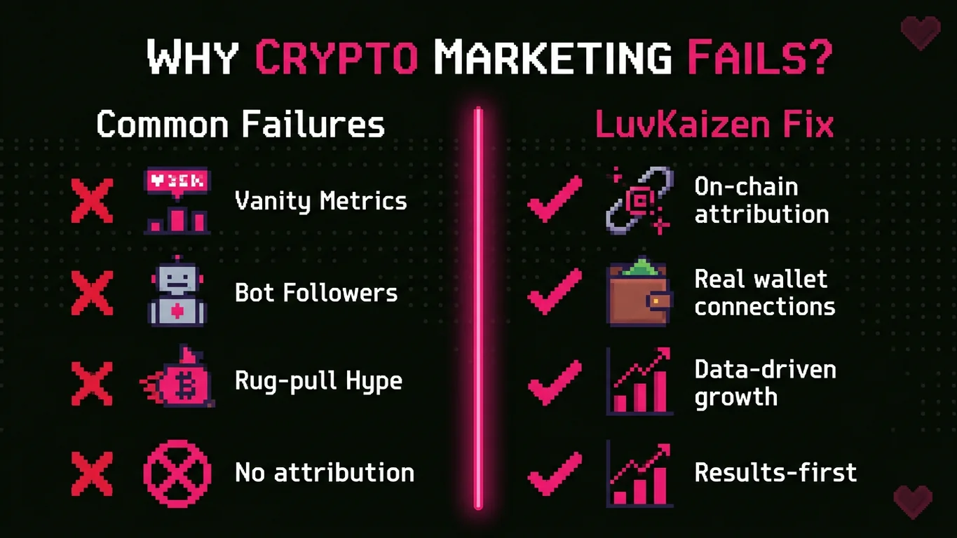 Why most crypto marketing fails