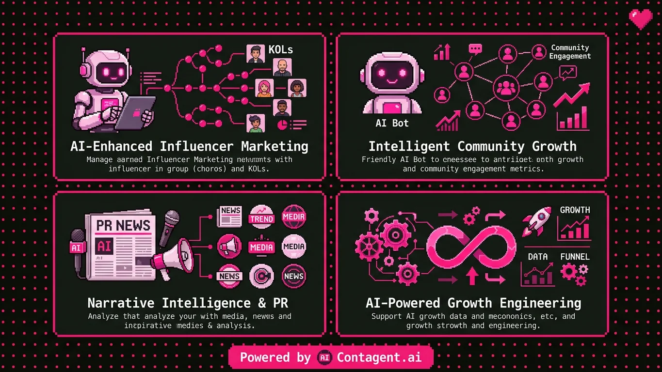 AI crypto agency services