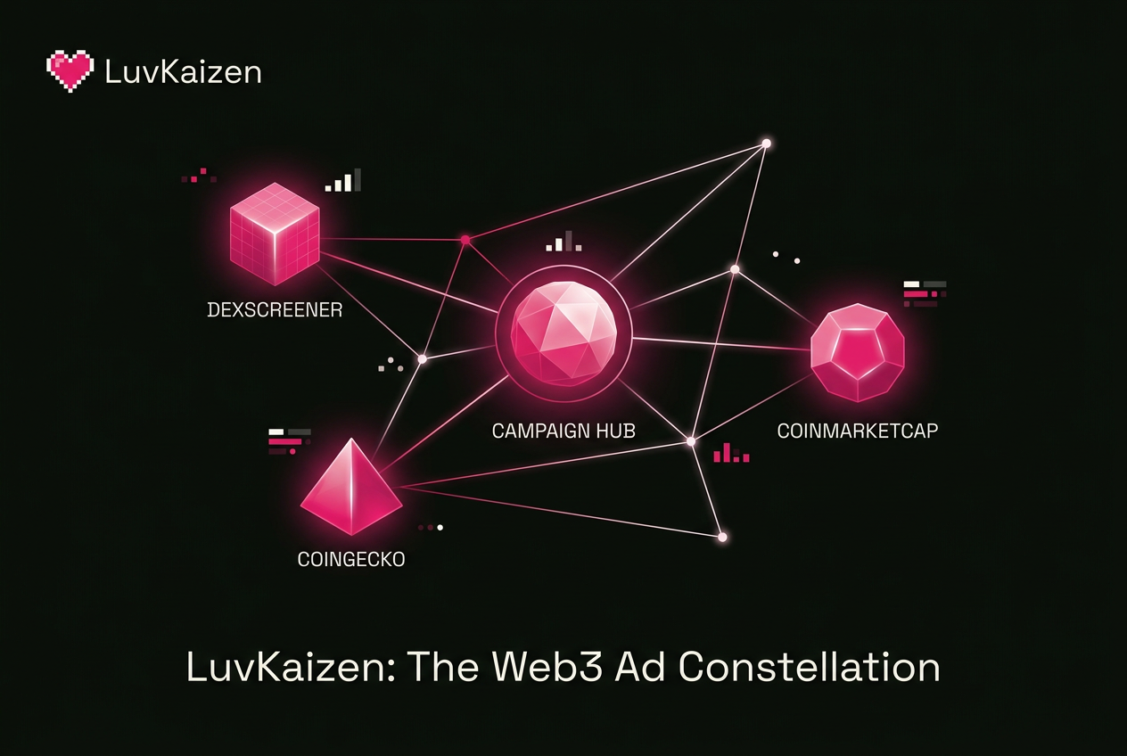 LuvKaizen blockchain advertising second section image