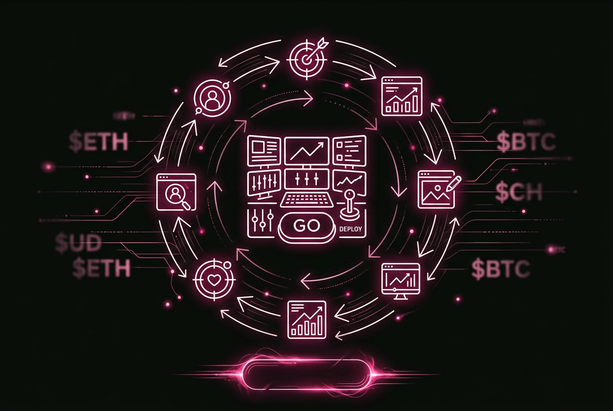 Matching crypto ad platforms to campaign goals