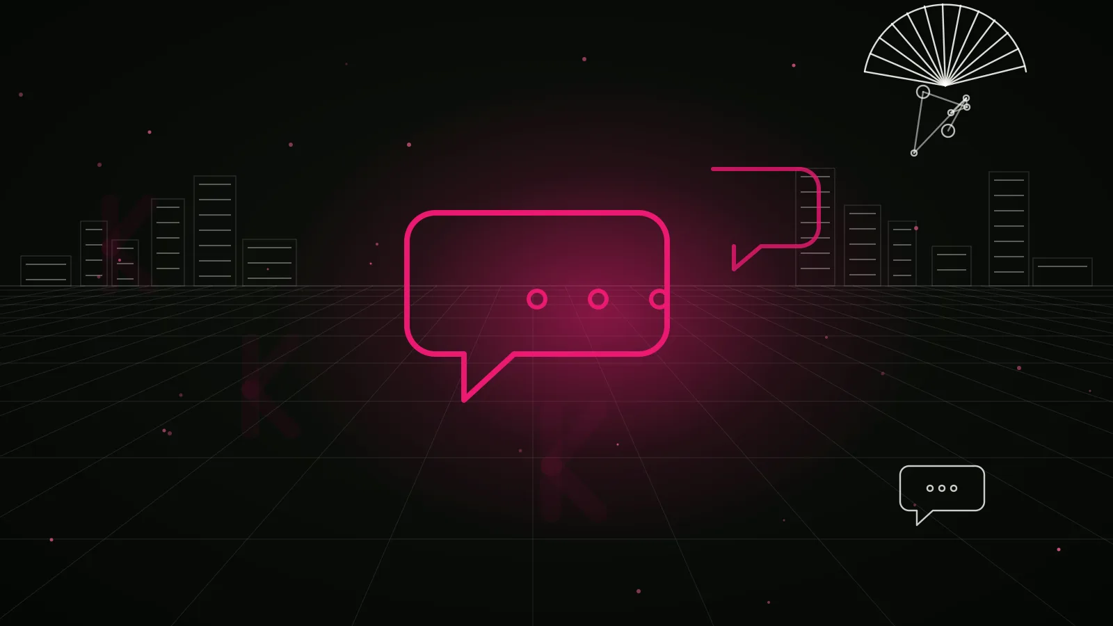 crypto community management: LuvKaizen branded hero illustration