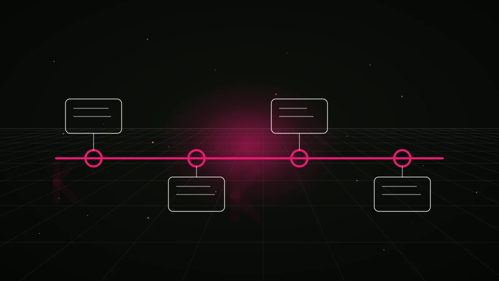 crypto kol marketing: process timeline illustration