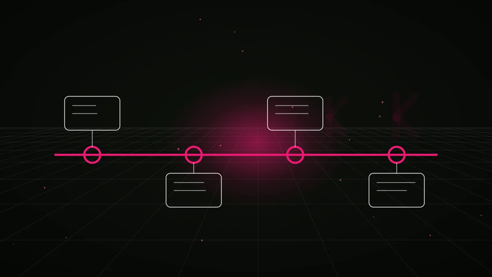 crypto micro influencer marketing: process timeline illustration