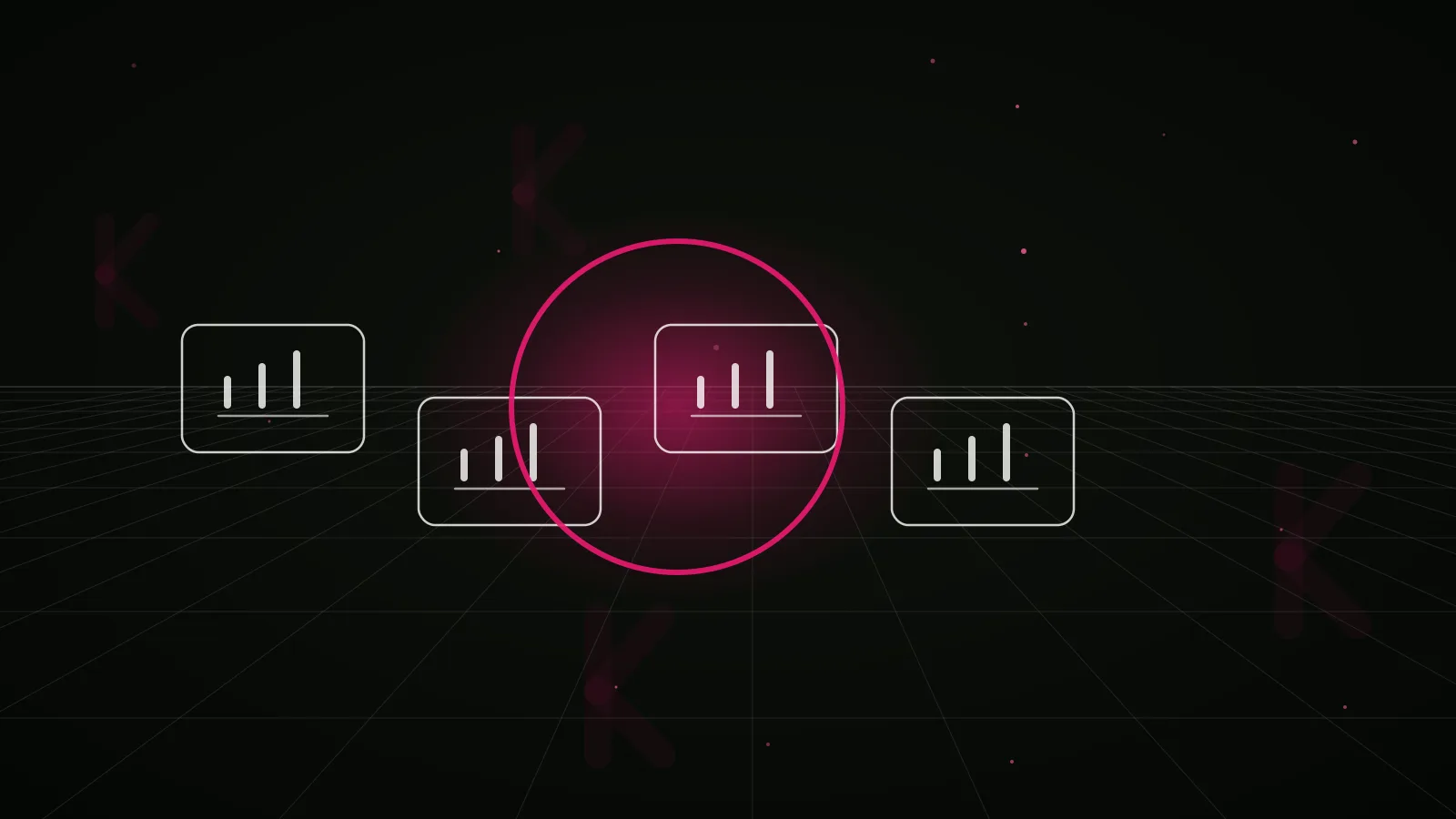 crypto tiktok marketing — why-us stat panel illustration