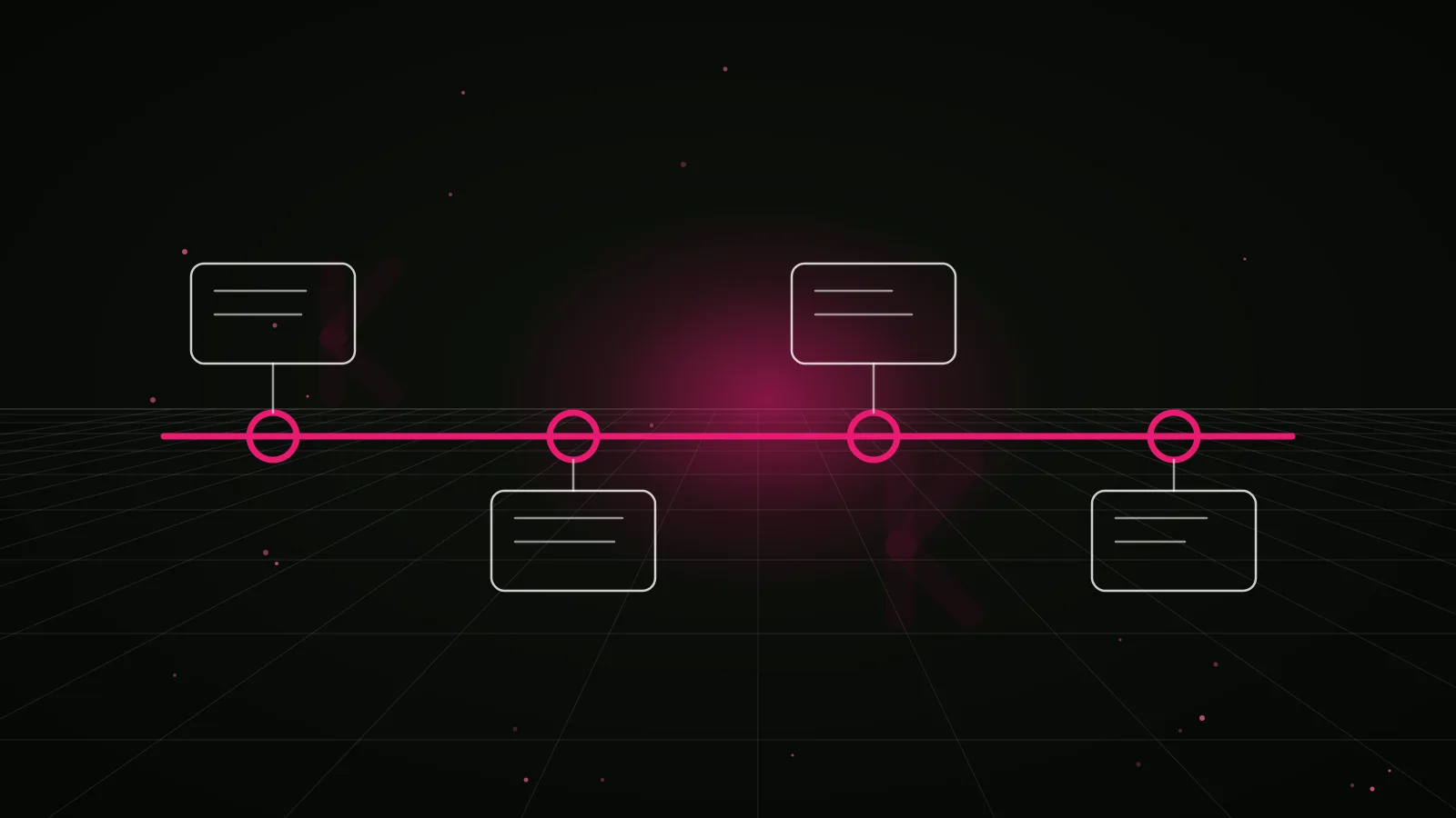 kol campaign management: process timeline illustration