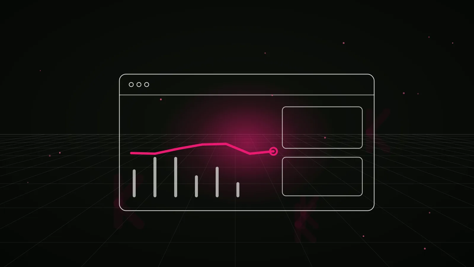 ai influencer marketing agency: results dashboard illustration