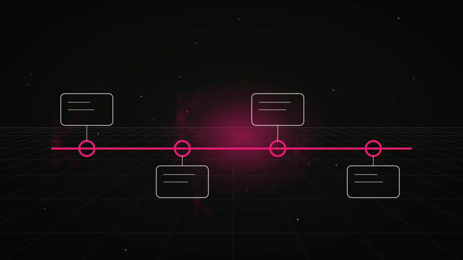 alternatives to lunar strategy: process timeline illustration