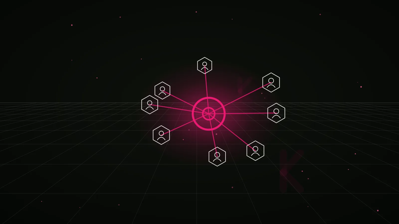 crypto airdrop marketing agency: network reach illustration