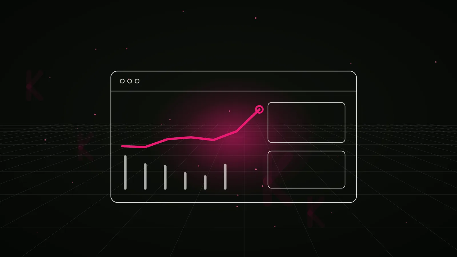 crypto casino marketing agency: results dashboard illustration