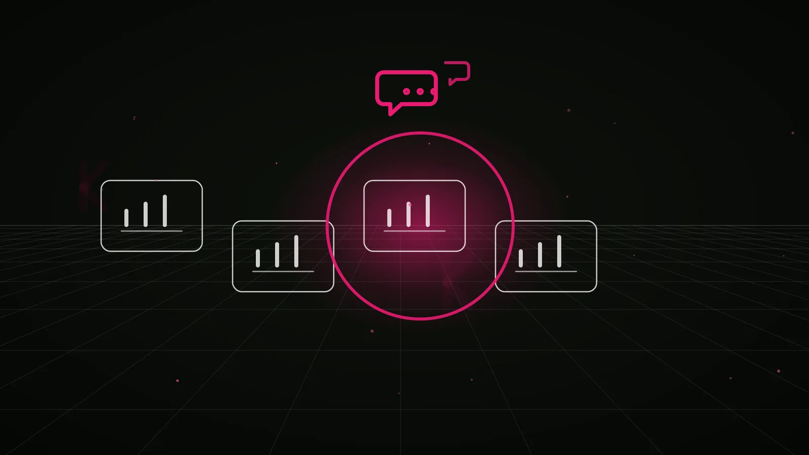 crypto community management agency: why-us stat panel illustration