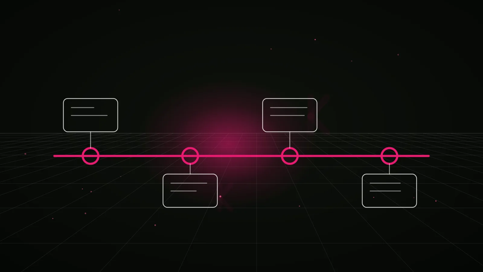 crypto community management agency: process timeline illustration