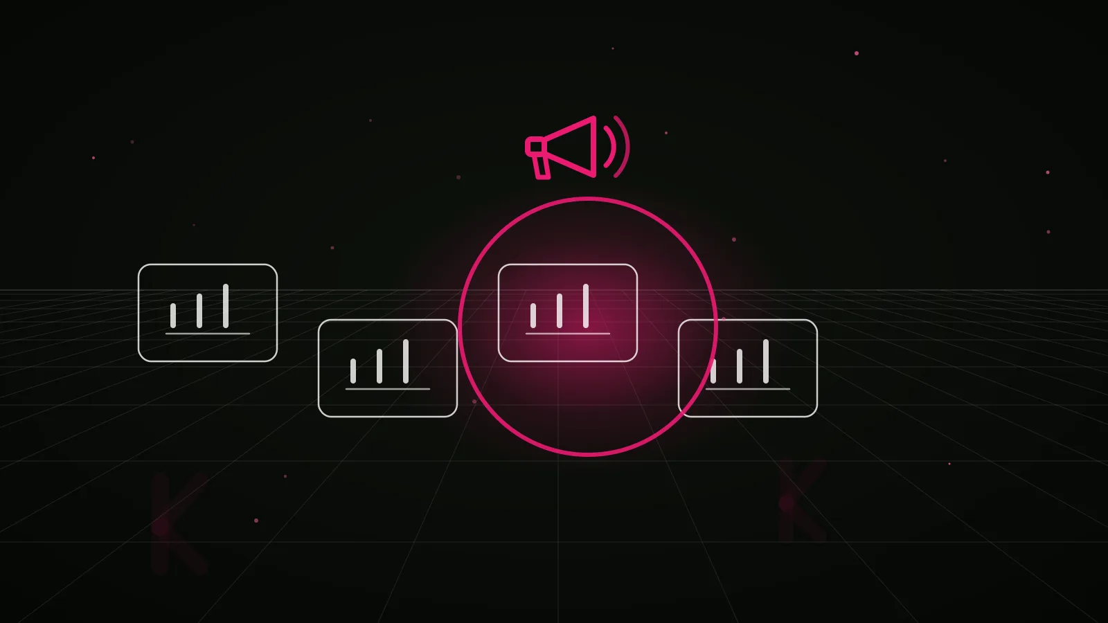 crypto content marketing agency: why-us stat panel illustration