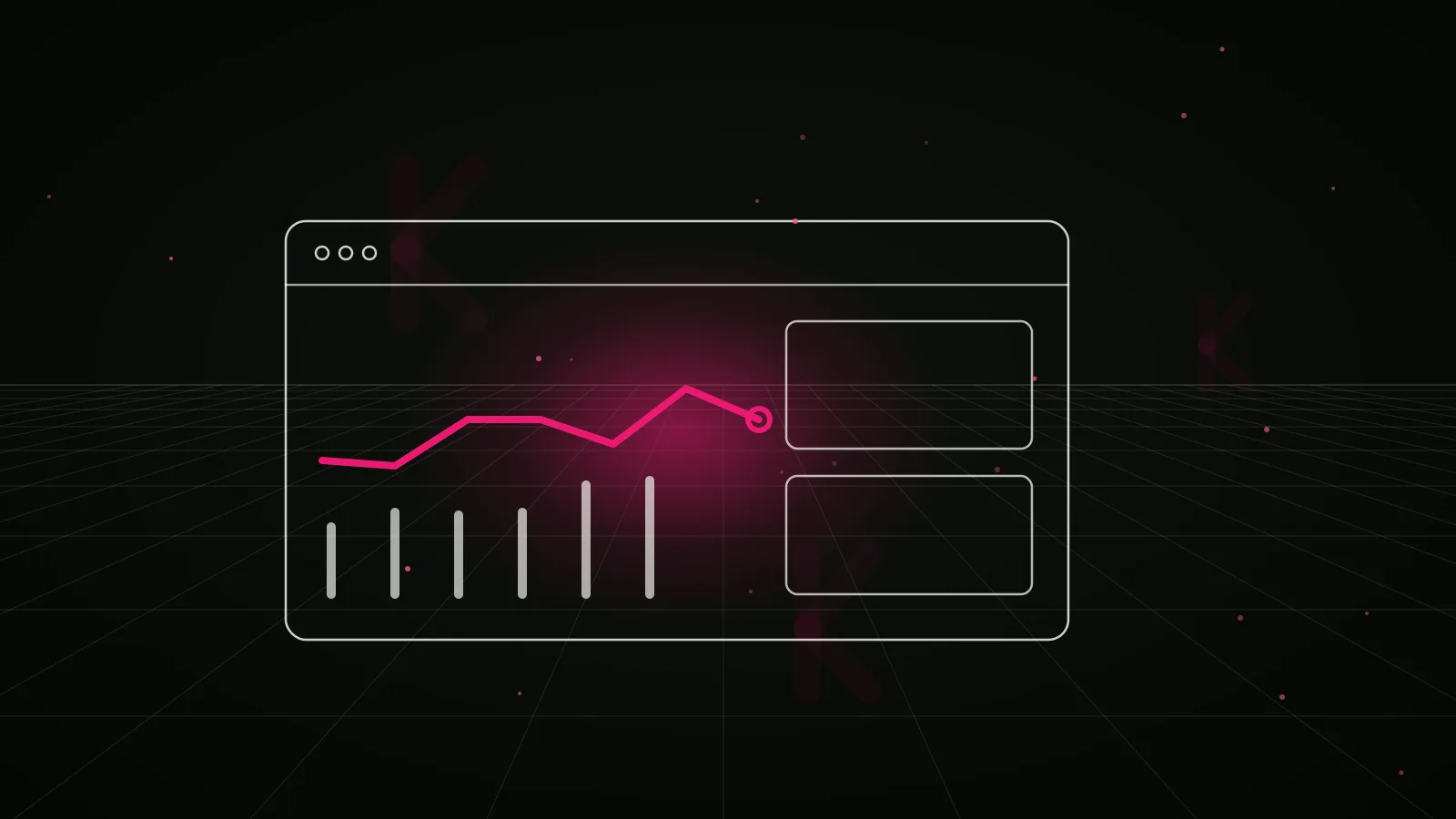 crypto discord marketing agency: results dashboard illustration