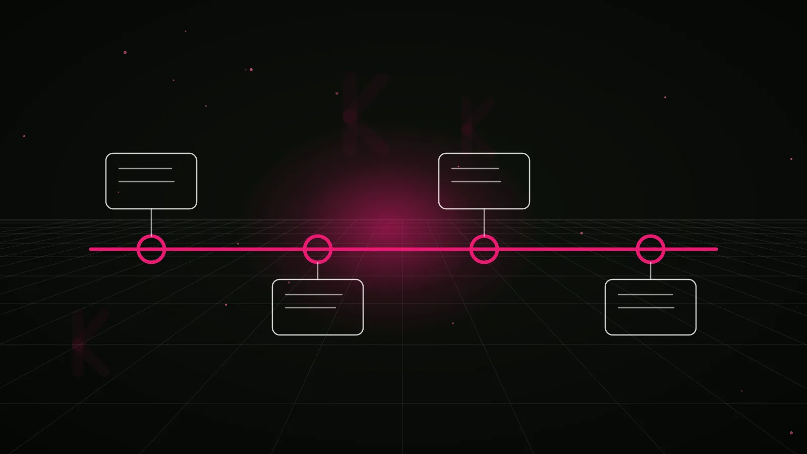 crypto email marketing agency: process timeline illustration