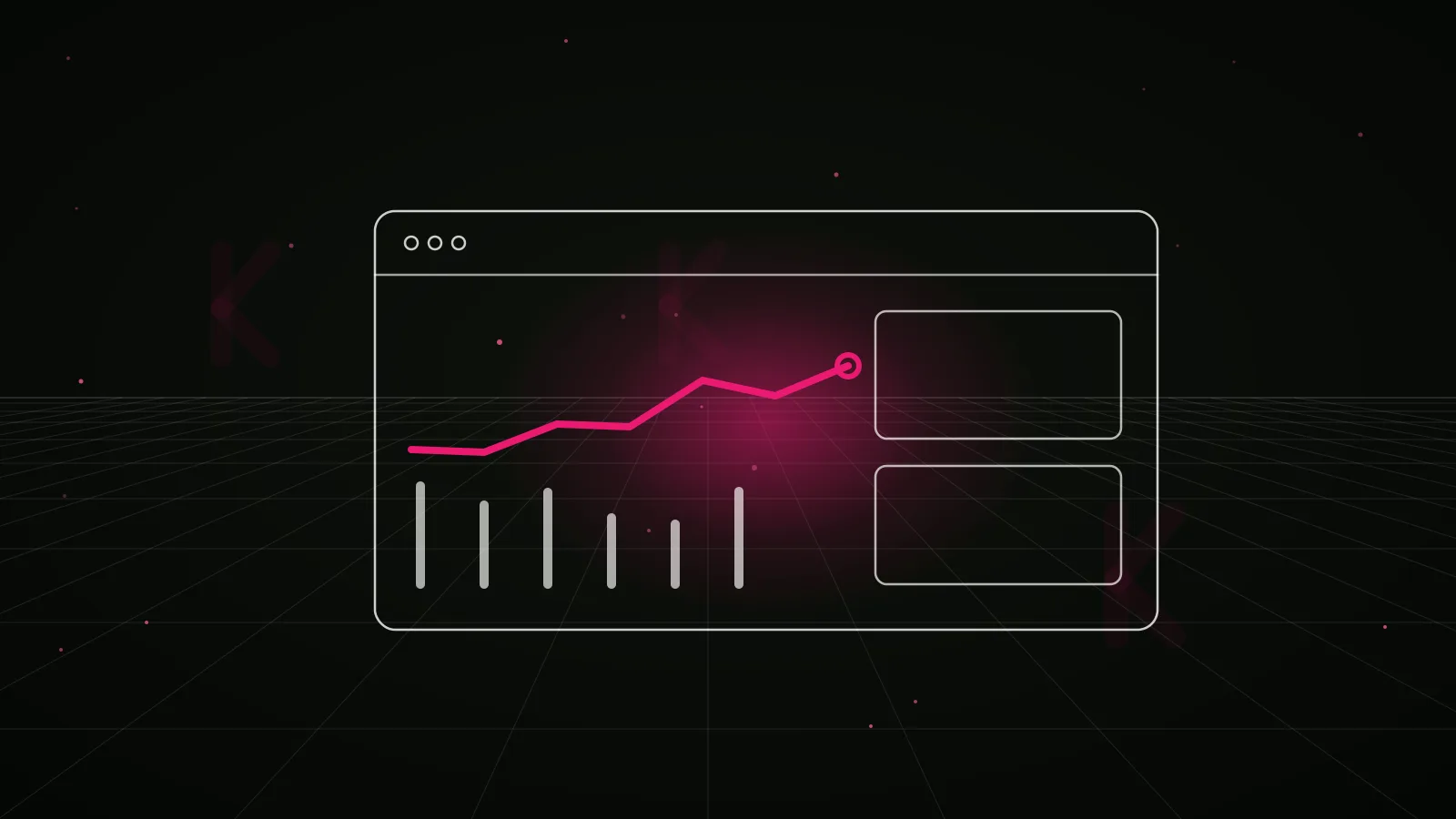 crypto marketing agency australia: results dashboard illustration