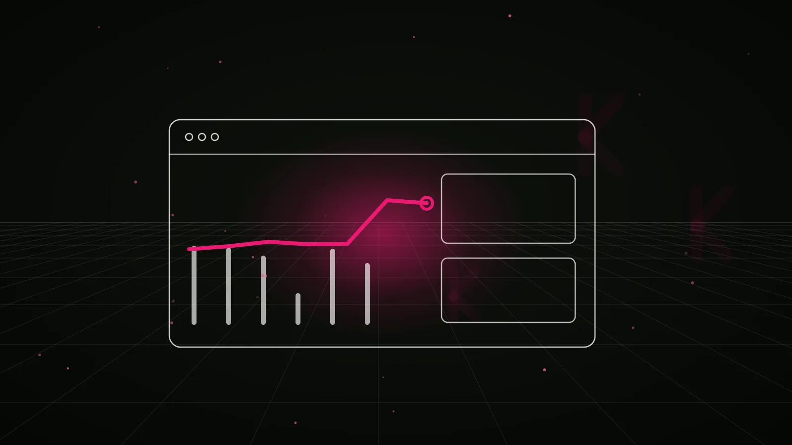 crypto marketing agency dubai: results dashboard illustration
