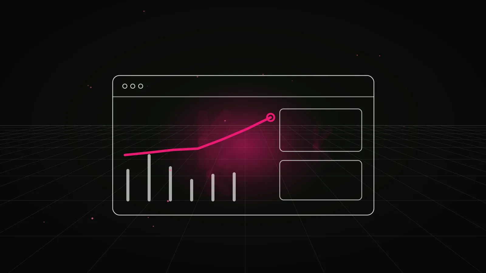 crypto marketing agency india: results dashboard illustration