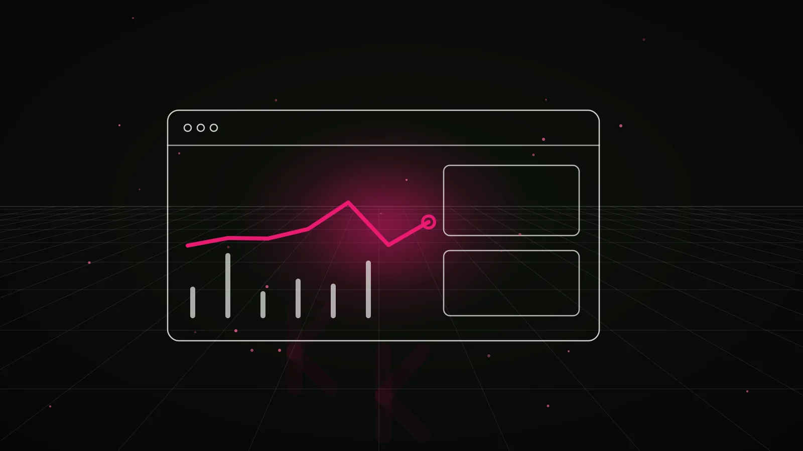 crypto marketing agency uk: results dashboard illustration