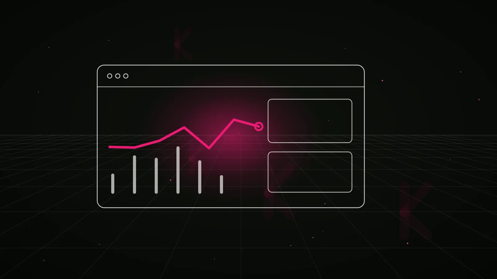 blockchain pr agency: results dashboard illustration