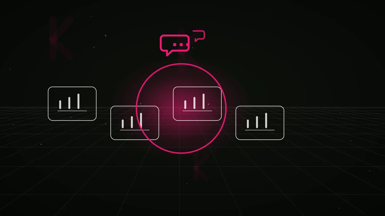 crypto discord marketing agency: why-us stat panel illustration