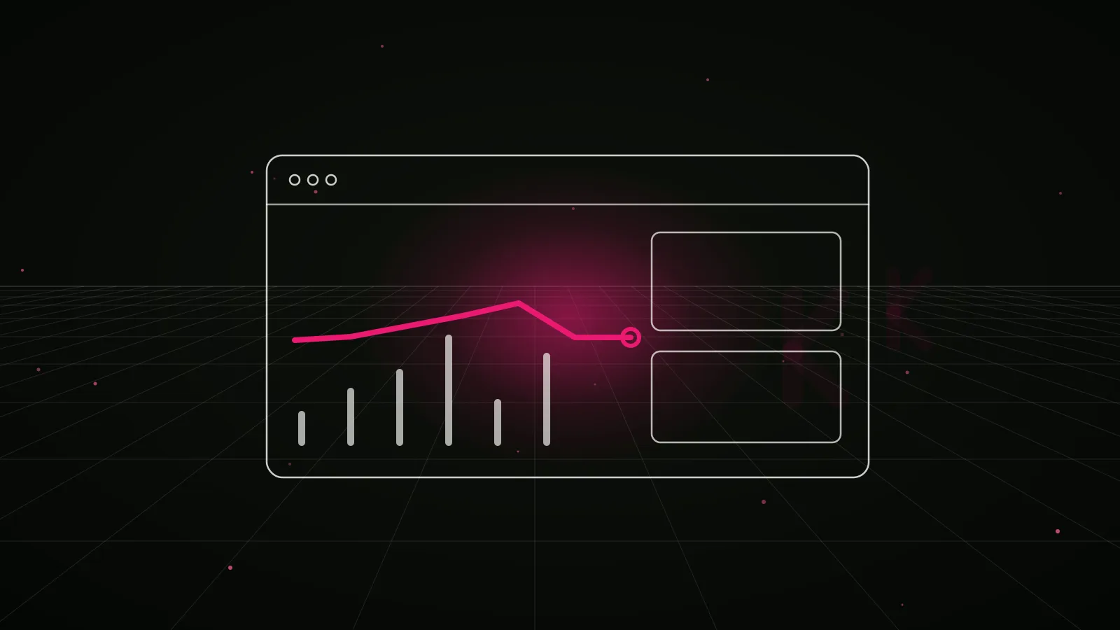 crypto reddit marketing agency: results dashboard illustration