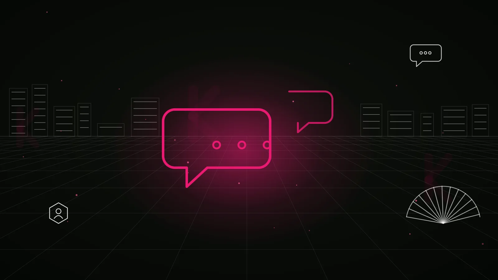 crypto twitter marketing agency: LuvKaizen branded hero illustration