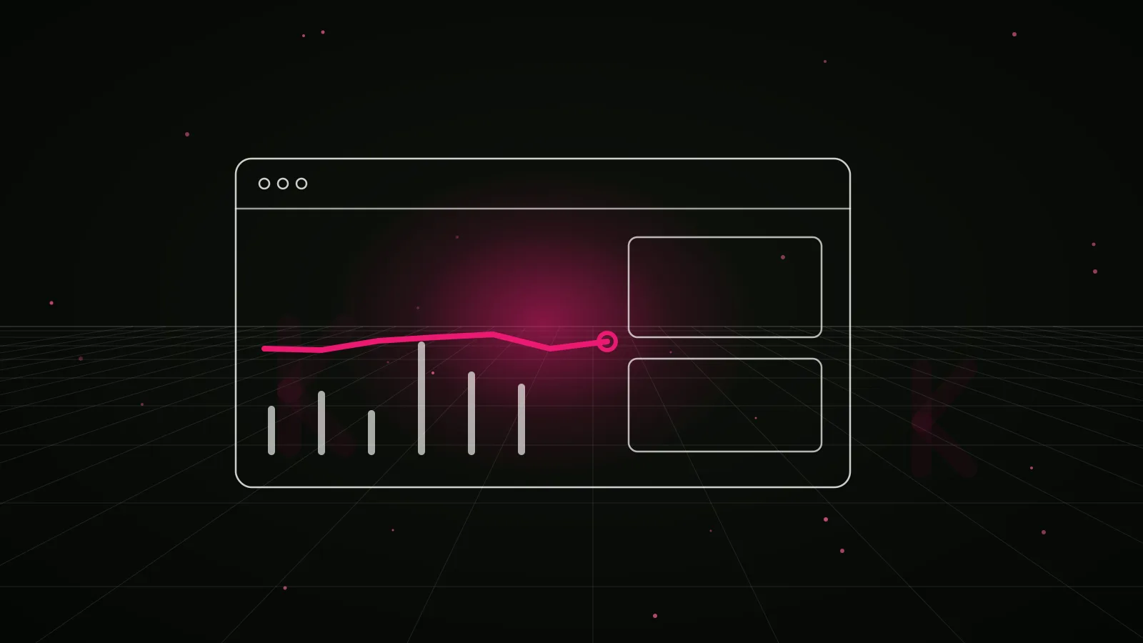 crypto twitter marketing agency: results dashboard illustration