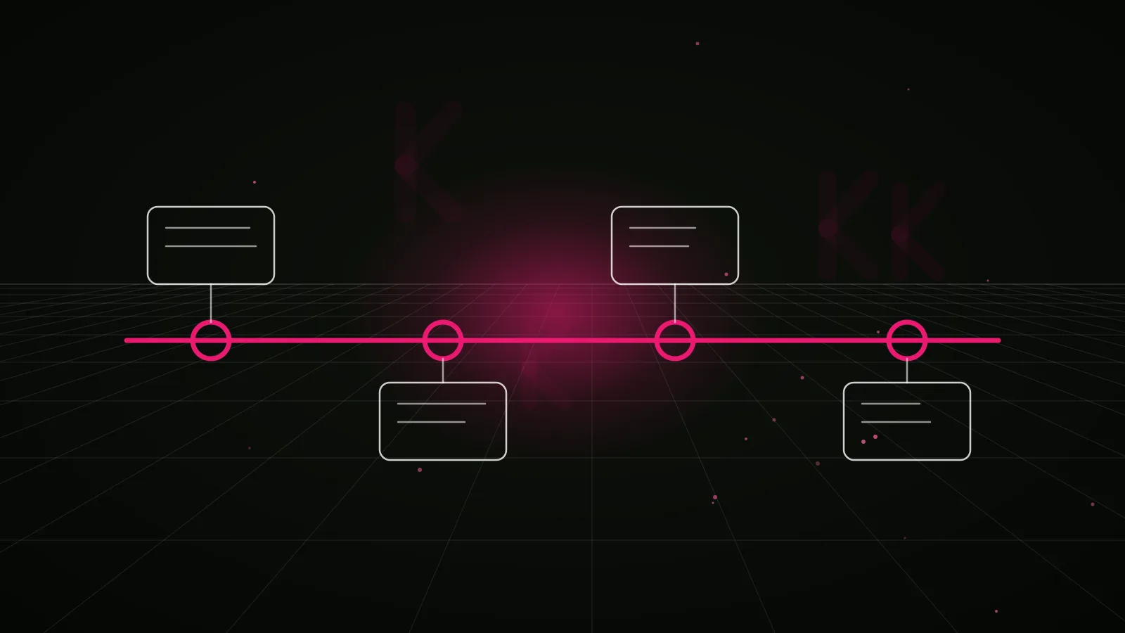 crypto wallet marketing agency: process timeline illustration