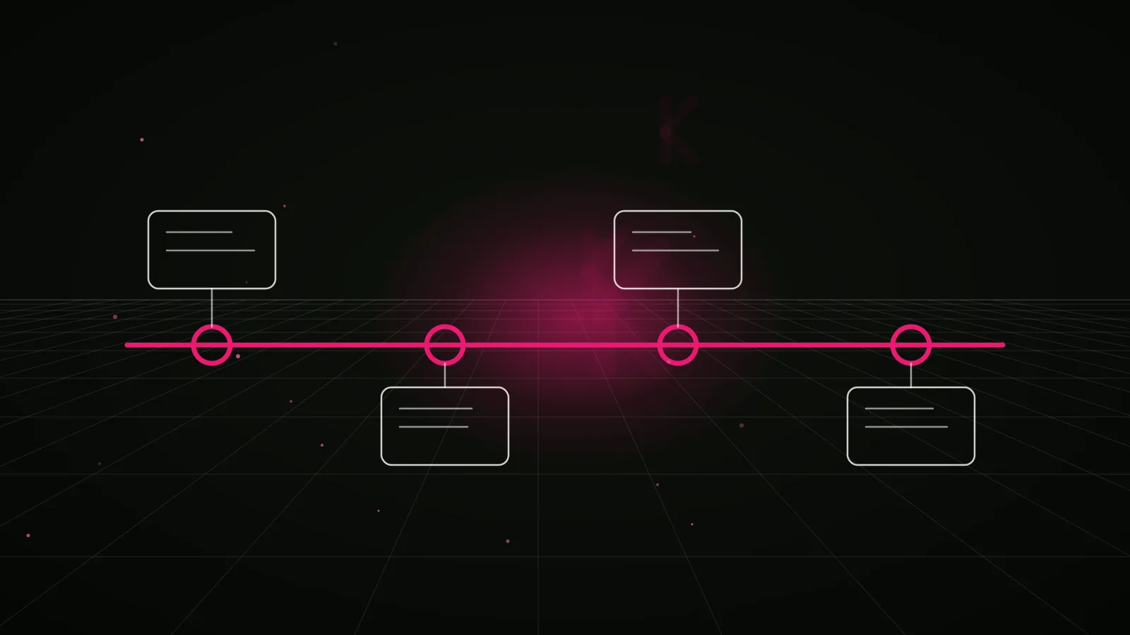 ieo marketing agency: process timeline illustration