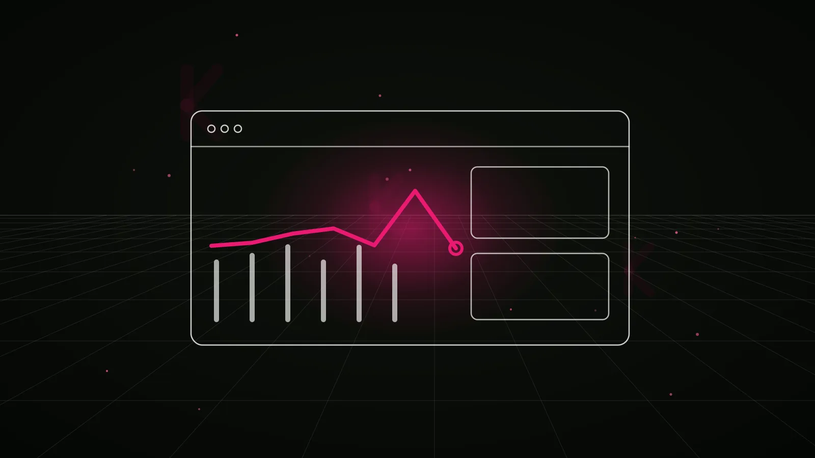 ieo marketing agency: results dashboard illustration