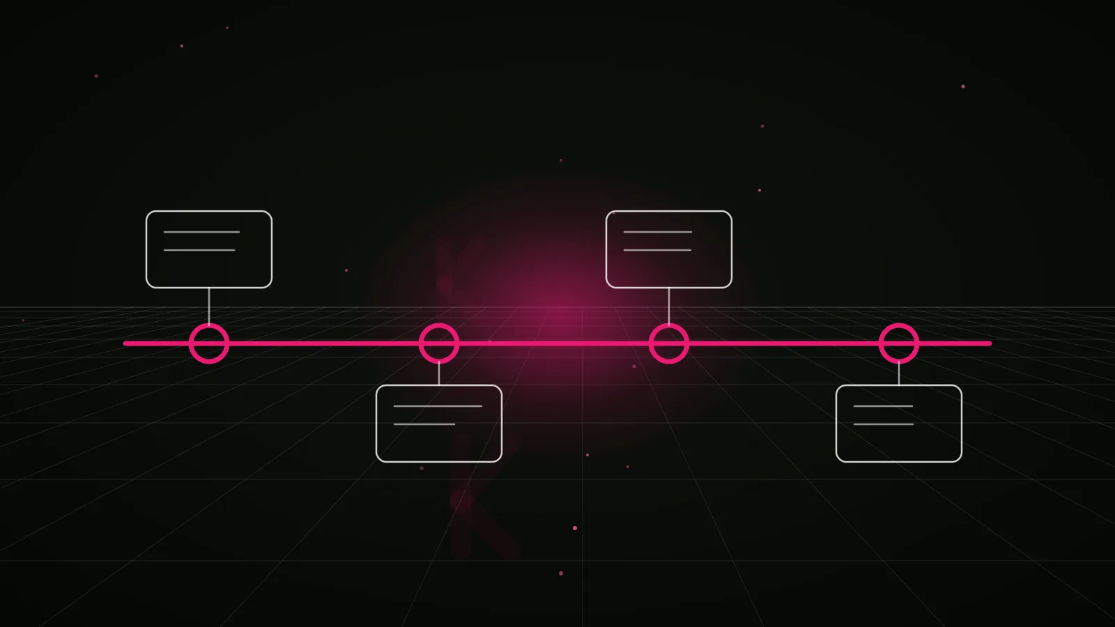 igaming affiliate marketing agency: process timeline illustration