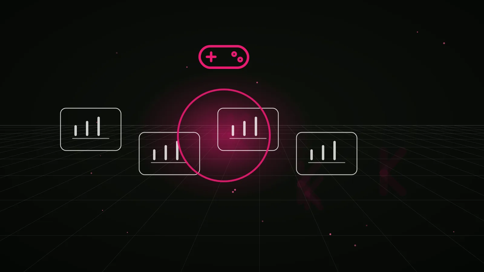 igaming marketing agency — why-us stat panel illustration