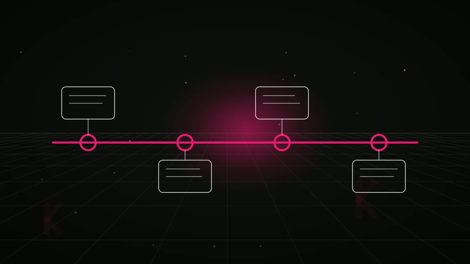 gamefi influencer marketing agency: process timeline illustration