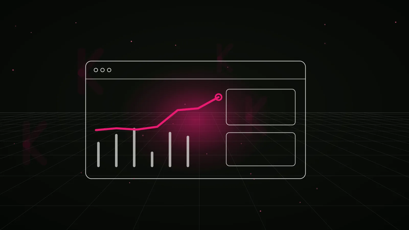 gamefi influencer marketing agency: results dashboard illustration