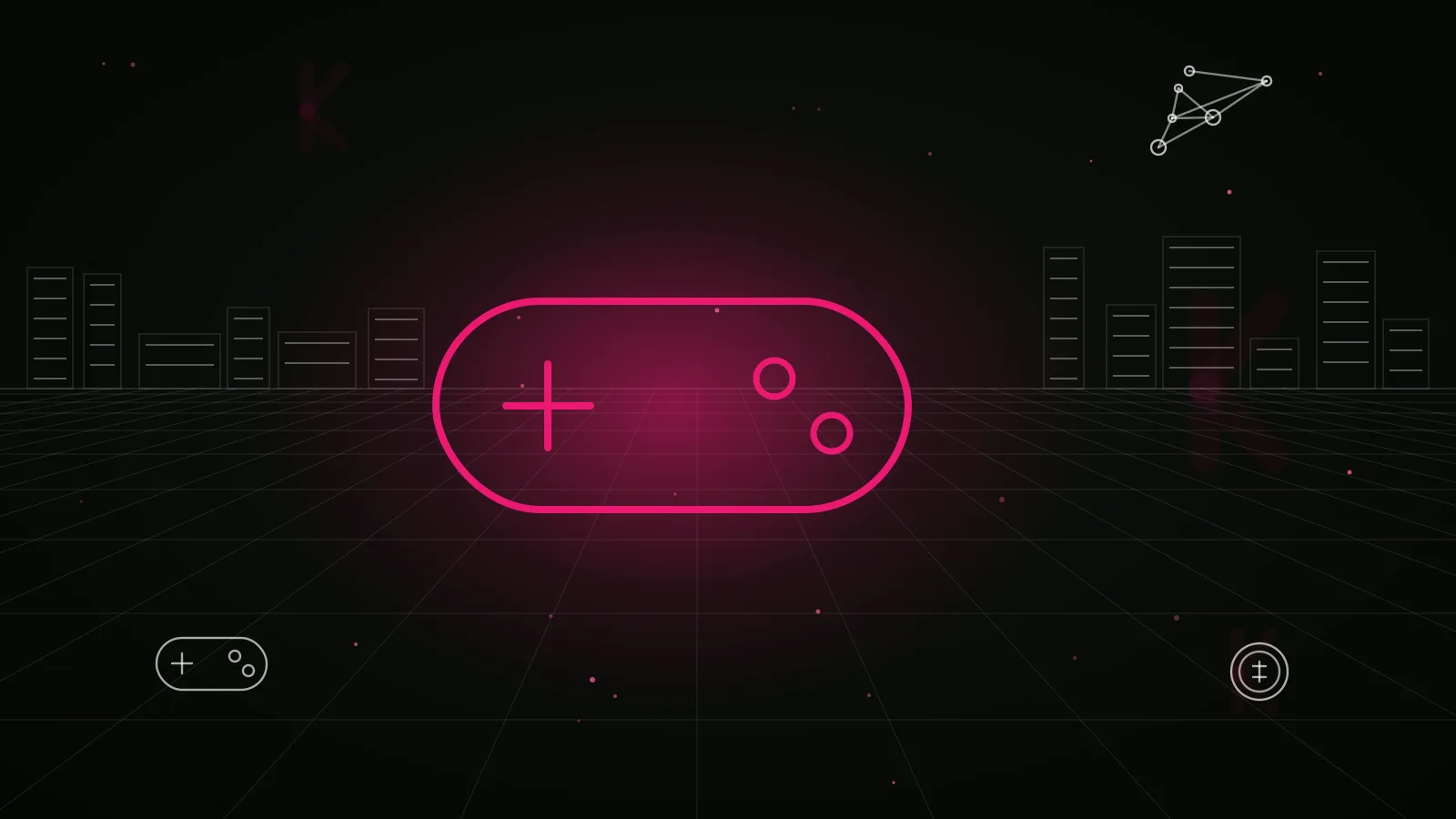gamefi marketing agency: LuvKaizen branded hero illustration