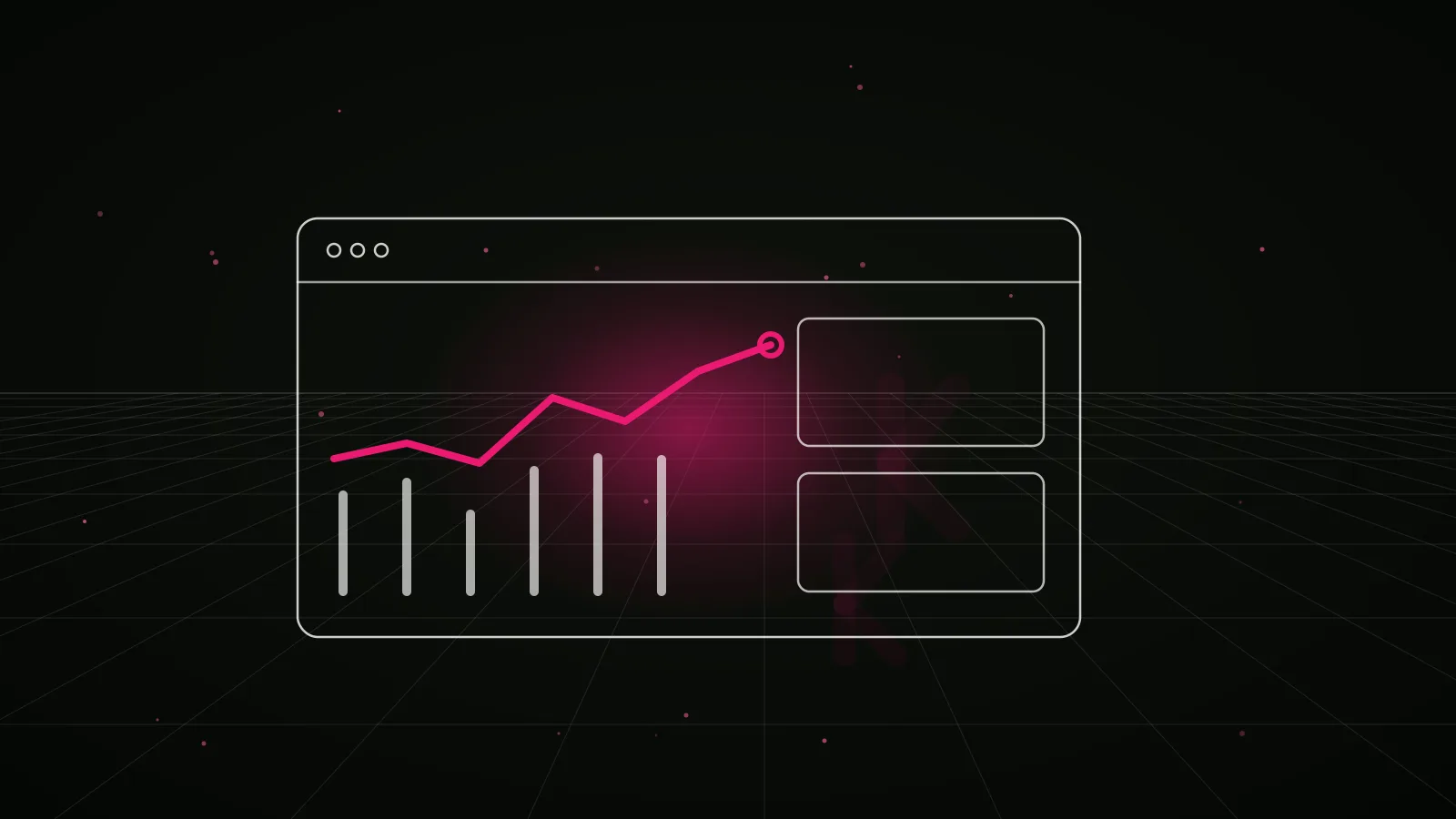 igaming tiktok marketing agency — results dashboard illustration