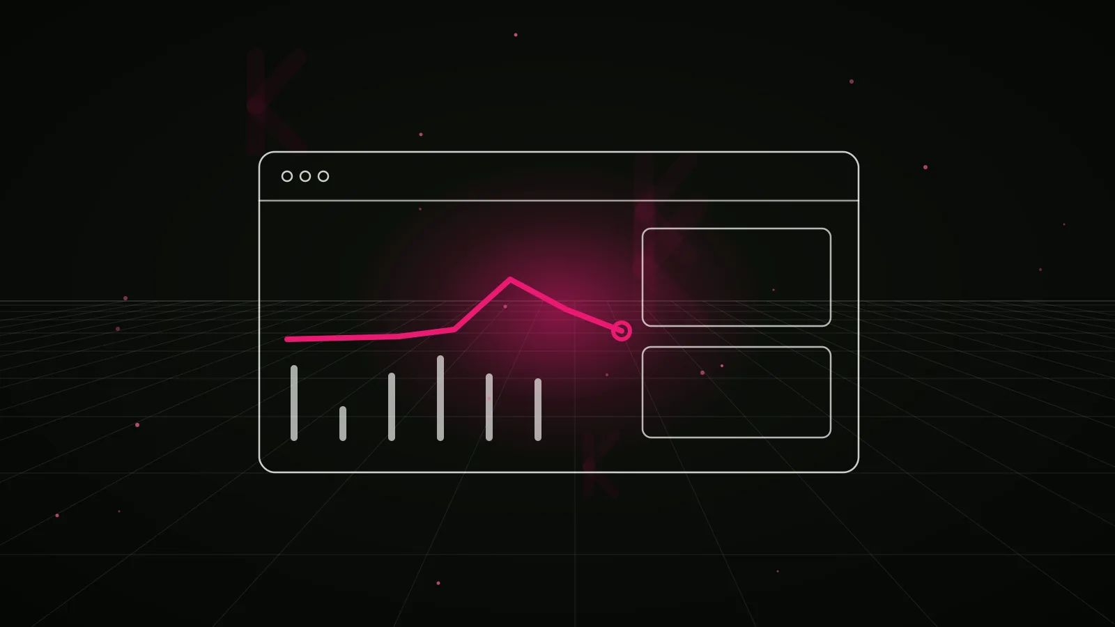 web3 influencer marketing agency: results dashboard illustration