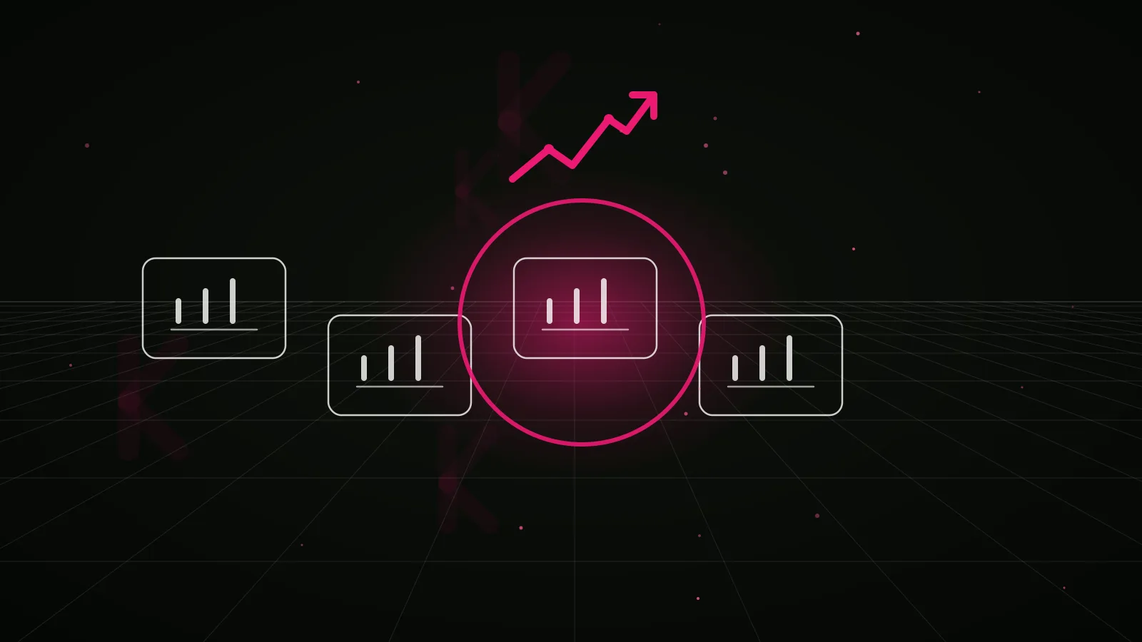 polygon marketing agency: why-us stat panel illustration