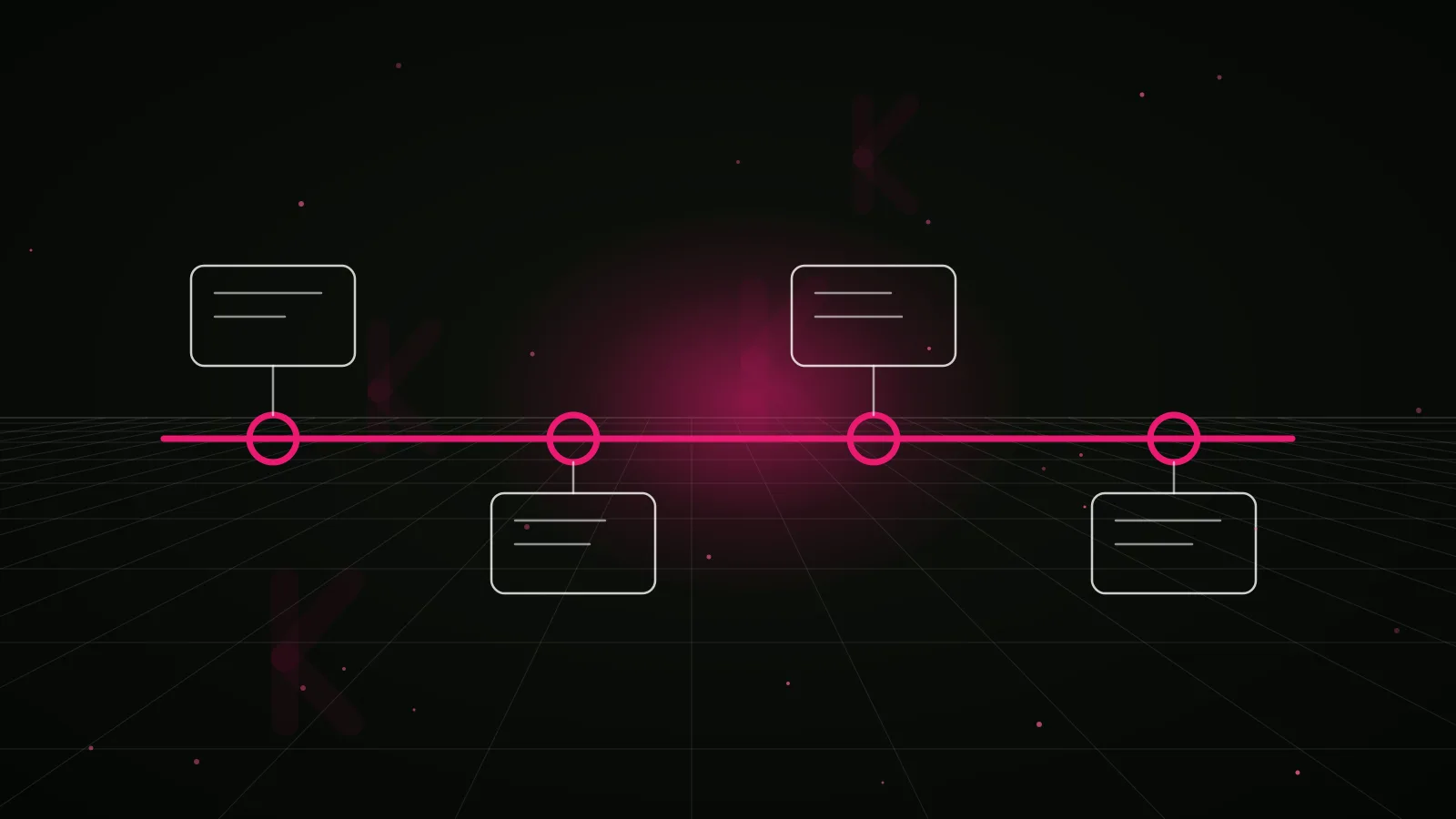 polymarket marketing agency — process timeline illustration