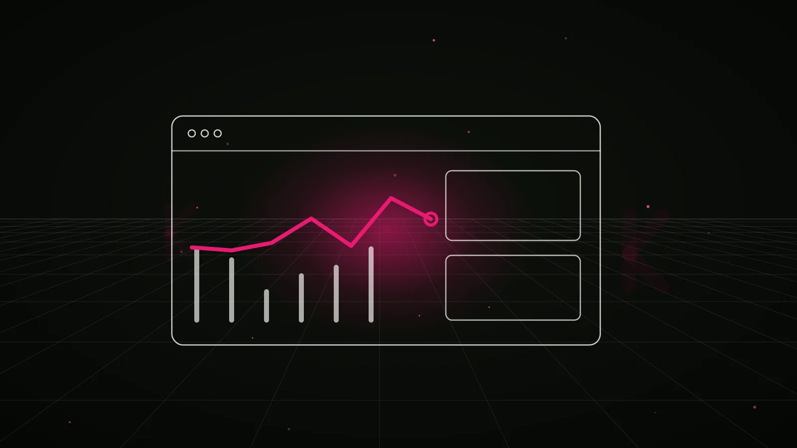 solana marketing agency: results dashboard illustration